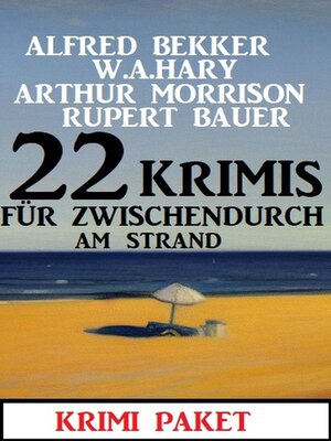 cover image of 22 Krimis für zwischendurch am Strand